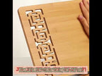 Wood Tablet Bookends Bracket Cookbook Textbooks Document Bamboo Foldable Reading Rest Book Stand, Type:Light Board Small - YouTube Video