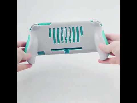 2 PCS Gamepad Grip Cover Case For Nintendo Switch Lite(Yellow) - YouTube Video