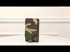 Stylish Outdoor Water Resistant Fabric Cell Phone Case, Size: approx. 17cm x 8.3cm x 3.5cm(Black) - YouTube Video