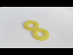 Universal Automobile Front Shock Tower Rubber(Yellow) - YouTube Video