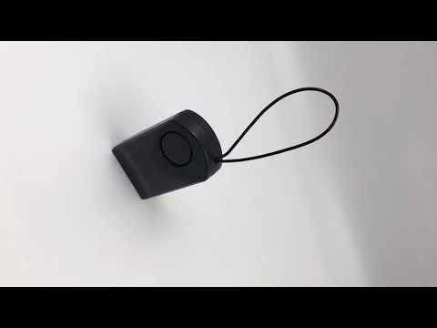 TRA075 Touch-sensitive Theft-against Alarm(Black) - YouTube Video
