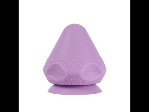 Suction Cup Type Silicone Muscle Membrane Muscle Massage Ball(Grey) - YouTube Video