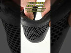 PROMEND SD-577 Bicycle Honeycomb Bionic Structure Saddle Hollow Steel Bow Breathable Comfort Saddle, Size: M(Black Surface Colorful Shell Bottom) - YouTube Video