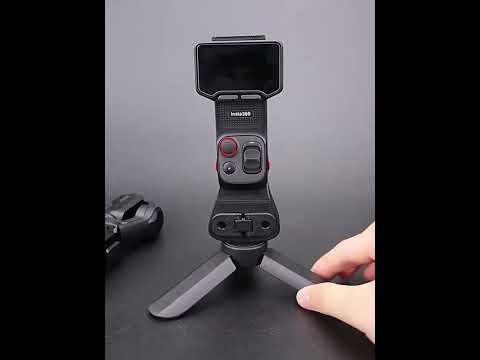 For Insta360 Luna Pro/Ultra Screen Module Quick Release Handle Extension Mount(Black) - YouTube Video