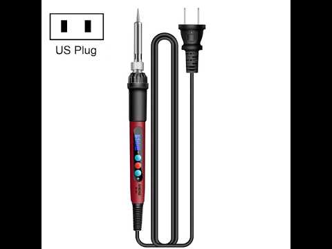ANENG 60W Adjustable Temperature Electric Soldering Iron Welding Tool, EU Plug(SL101) - YouTube Video