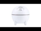 5W USB Airborne Starry Sky Projection LED Light with Remote Control - YouTube Video