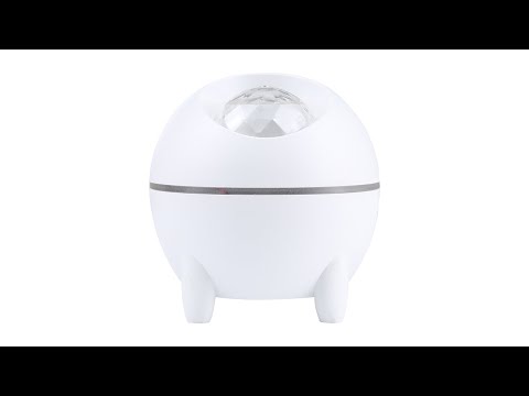 5W USB Airborne Starry Sky Projection LED Light with Remote Control - YouTube Video