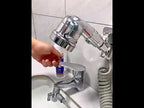 Hand Held Retractable Shampoo Faucet Basin External Shower - YouTube Video