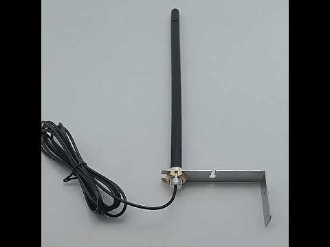 433MHz Outdoor Antenna For Garage Door Remote Controls Length 2m - YouTube Video