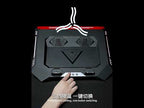 MC X500 Laptop Radiator Heightening Bracket Cooling Base(Black Red Standard Version) - YouTube Video