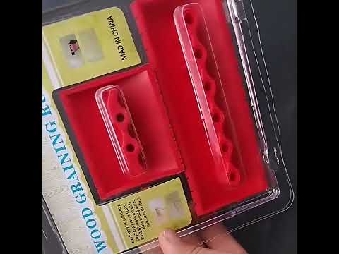 Imitation Wood Grain Tool Wood Grain Roller Paint Printing Tool, Specification:A Sytle MS3 - YouTube Video