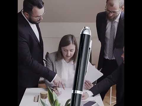 JNN Q90A Smart AI Voice Recording Pen Support APP Control, Memory:8GB(Black) - YouTube Video
