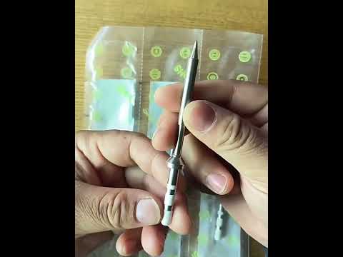 QUICKO TS100 Lead-free Electric Soldering Iron Tip, TS-B2 - YouTube Video