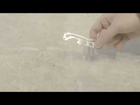 Pocket Carbon Stainless Steel Key Holder Bottle Opener Outdoor Sports Camping EDC Tool - YouTube Video