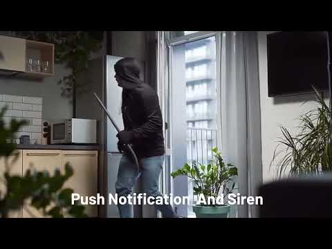 A4 1080P HD WiFi Smart Surveillance Camera Support Two-way Voice & Infrared Night Vision - YouTube Video