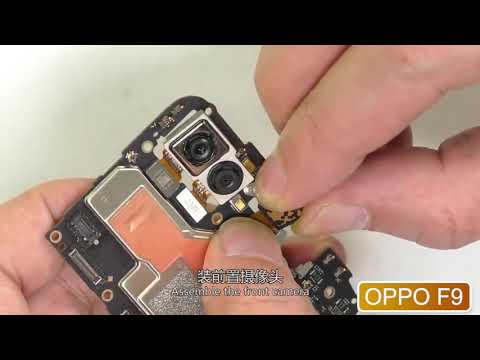 For OPPO F9 / A7x Front Screen Outer Glass Lens (Black) - YouTube Video