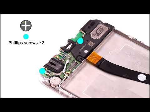 Power Button & Volume Button Flex Cable for Huawei Mate 10 Lite / Maimang 6 - YouTube Video