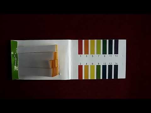 10 PCS 80 Strips PH Test Paper Indicator Litmus Paper Water Pollution Kit - YouTube Video