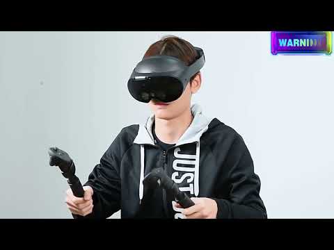 For Meta Quest Pro VR Glasses Golf Game Light Pole Handle Extended Rod(Black) - YouTube Video
