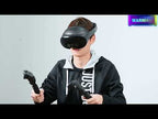 For Meta Quest Pro VR Glasses Golf Game Light Pole Handle Extended Rod(Black) - YouTube Video