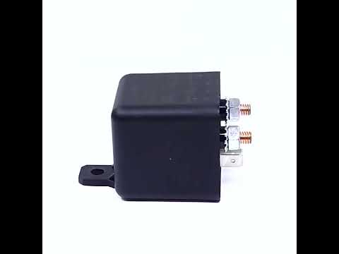 YQTANEN Small Volume Wide Voltage Dual Battery Isolator, Current: 100A - YouTube Video