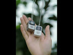 Mini Wearable Camera Necklace 1080P Small Body Camera Digital Recorder Pendant(White) - YouTube Video