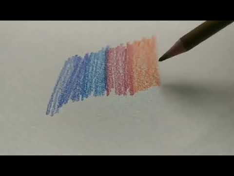 48 Color Water-soluble Core Hand-painted Color Pencil Set - YouTube Video
