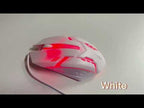 T-WOLF TF230 Colorful Light Effect Game Office Computer Wired Keyboard and Mouse Kit(Black) - YouTube Video