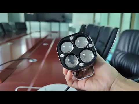 Car 3 inch 4LEDs Continuous Spotlight 20W / 2000LM / 6000K / DC9-80V(White Light) - YouTube Video