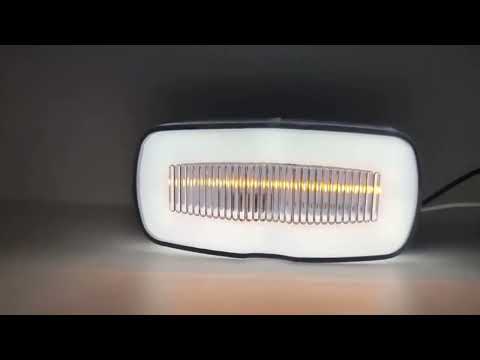 2 PCS MK-190 Truck LED Side Marker Light (Red Light) - YouTube Video