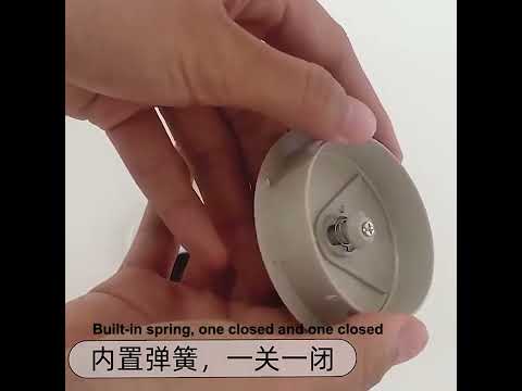 2 PCS Desk Computer Desktop Zinc Alloy Round Threading Box Hole Cover, Hole Diameter: 53mm  (Brushed Steel) - YouTube Video