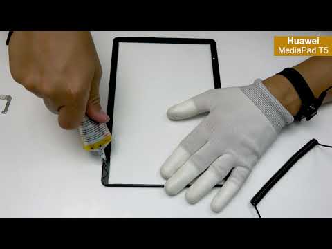 Front LCD Screen Bezel Frame for Huawei MediaPad T5 AGS2-W09/AGS-W19 (Black) - YouTube Video