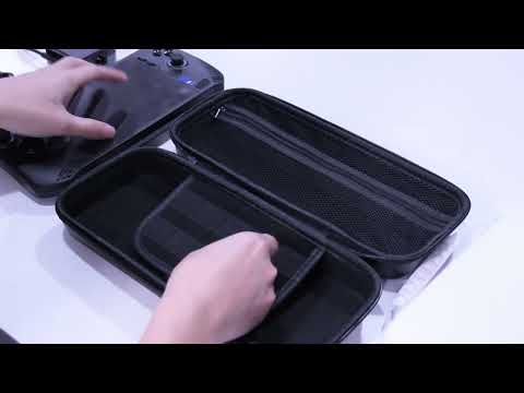 For MSI Claw A1M EVA Portable Game Console Handheld Storage Bag(Black) - YouTube Video