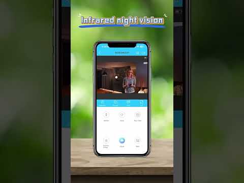 M09 Wireless Mini HD Infrared Night Vision Camera Motion Detection WiFi Monitor - YouTube Video