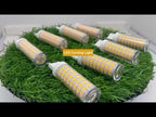 G9 7W SMD 2835 124 LEDs LED Corn Light, Warm White Light, AC 100-265V - YouTube Video