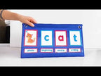 Word Spelling Game Reading Teaching Hanging Bag(Blue) - YouTube Video