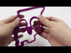 Cartoon Owl Shape Egg Frying Ring Mold Silicone Egg Fried Mould Omelette Mold(Purple) - YouTube Video