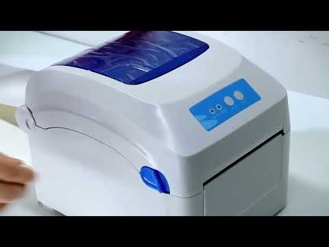 GPRINTER GP1324D Bluetooth USB Port Thermal Automatic Calibration Barcode Printer, Max Supported Thermal Paper Size: 104 x 2286mm - YouTube Video