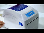 GPRINTER GP1324D Bluetooth USB Port Thermal Automatic Calibration Barcode Printer, Max Supported Thermal Paper Size: 104 x 2286mm - YouTube Video