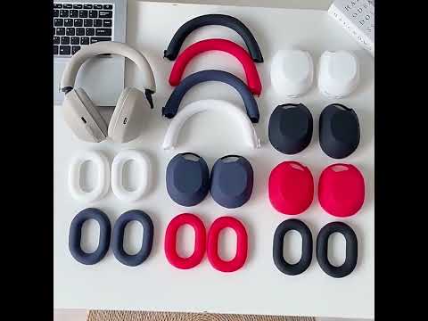 For Sony WH-1000XM5 Bluetooth Headset + Headband + Earmuff Protective Cover(3-in-1 Black) - YouTube Video