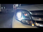 3-Inch Car Motorcycle LED Demon Eye Light Modification(23 Mode With Lens For Two) - YouTube Video