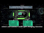 Motorcycle / Car Battery Smart Charger with LCD Screen, Plug Type:UK Plug - YouTube Video