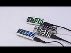 Online Version USB Electronic Clock Wireless WIFI Automatic Time Clock Module(Random Color Delivery) - YouTube Video