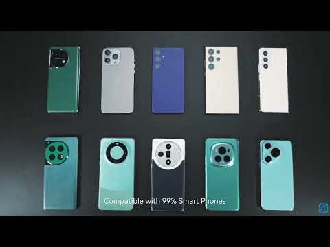 APEXEL HB100 Ultra Macro Lens & FL26 Fill Light Combo for Smartphones Close-Up Photography Kit(Black) - YouTube Video