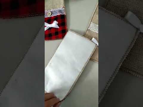 Christmas Knife And Fork Set Christmas Decorations Restaurant Hotel Decoration Checkered, Style: Snowflake - YouTube Video