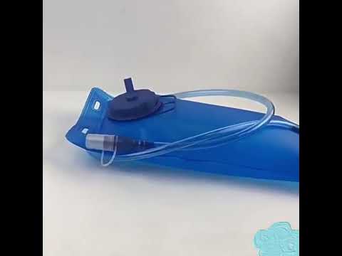 FK0010 Outdoor Cycling 2L Water Bag for Running Water Vest Backpack(Blue) - YouTube Video