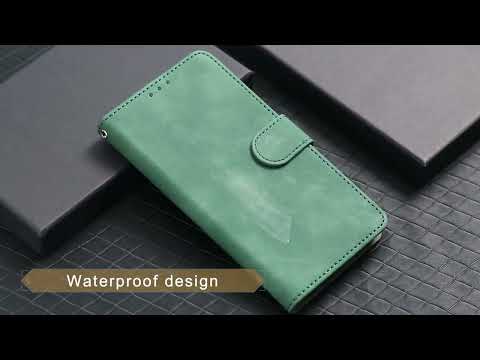 For Blackview BV6600 Solid Color Skin Feel Magnetic Buckle Horizontal Flip Calf Texture PU Leather Case with Holder & Card Slots & Wallet(Black) - YouTube Video