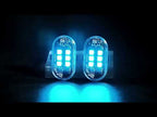 Remote Control Strobe Light For Cars & Motorcycles Wire-Free LED Warning Light For Drones, Spec: 1 Light - YouTube Video