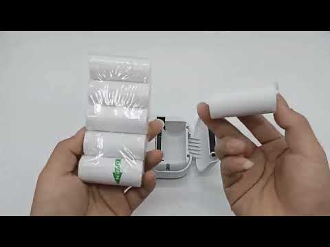 C26 Mini Portable Bluetooth Photo Label Thermal Printer, Spec: Blue+1 Paper - YouTube Video