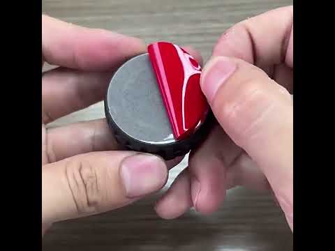 For AirTag 2nd Gen / AirTag 1st Gen XDcase Adhesive Paste Waterproof PC Protective Case(Black) - YouTube Video